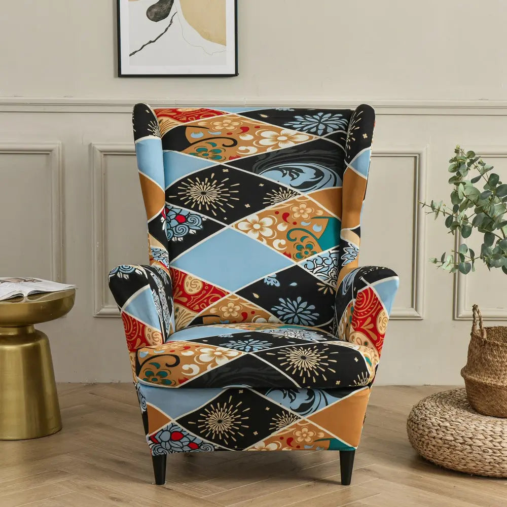 Housse Fauteuil Extensible TIGER Flowers as medium