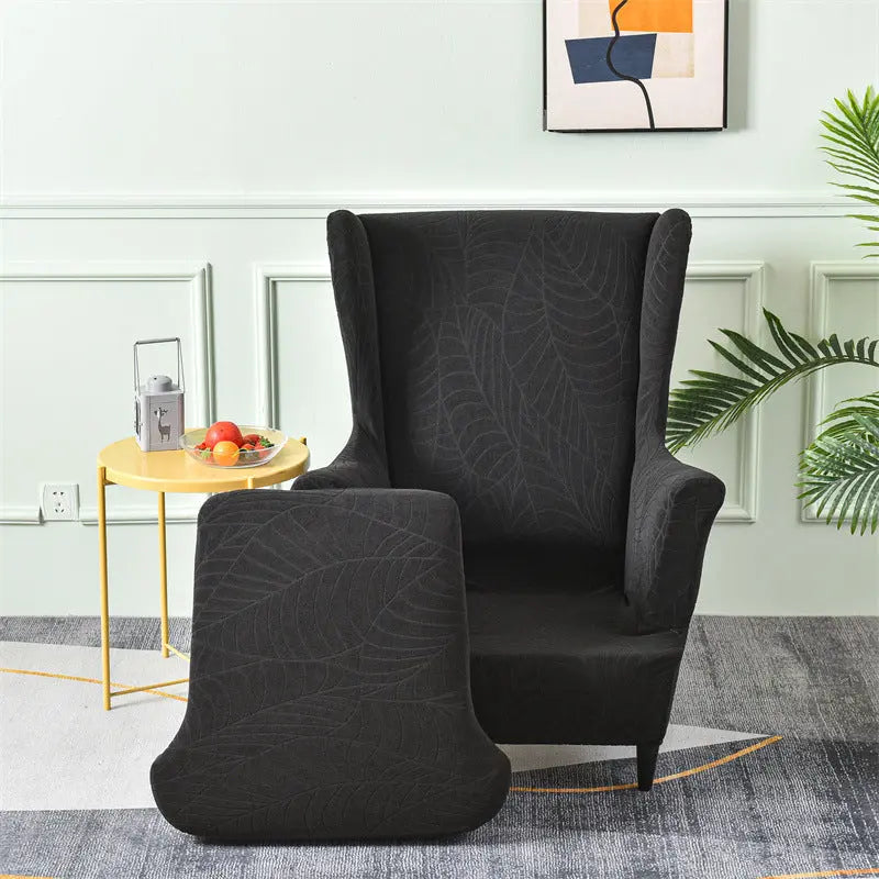 Housse Fauteuil Jacquard LUMENA Black-Tiger Chair Cover