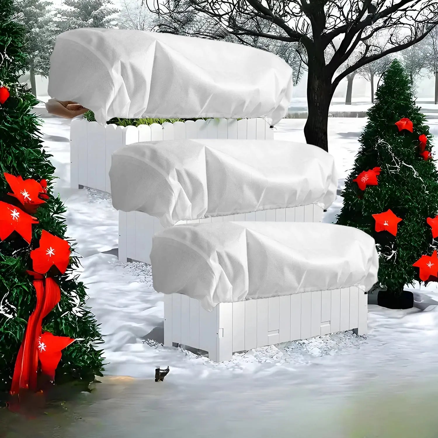 Housse Hivernage Plante Non-Tissé POLARA Housse de France