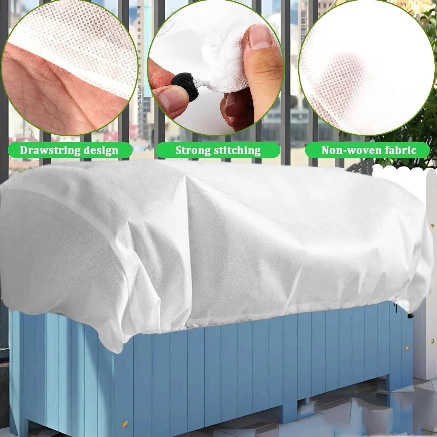 Housse Hivernage Plante Non-Tissé POLARA Housse de France