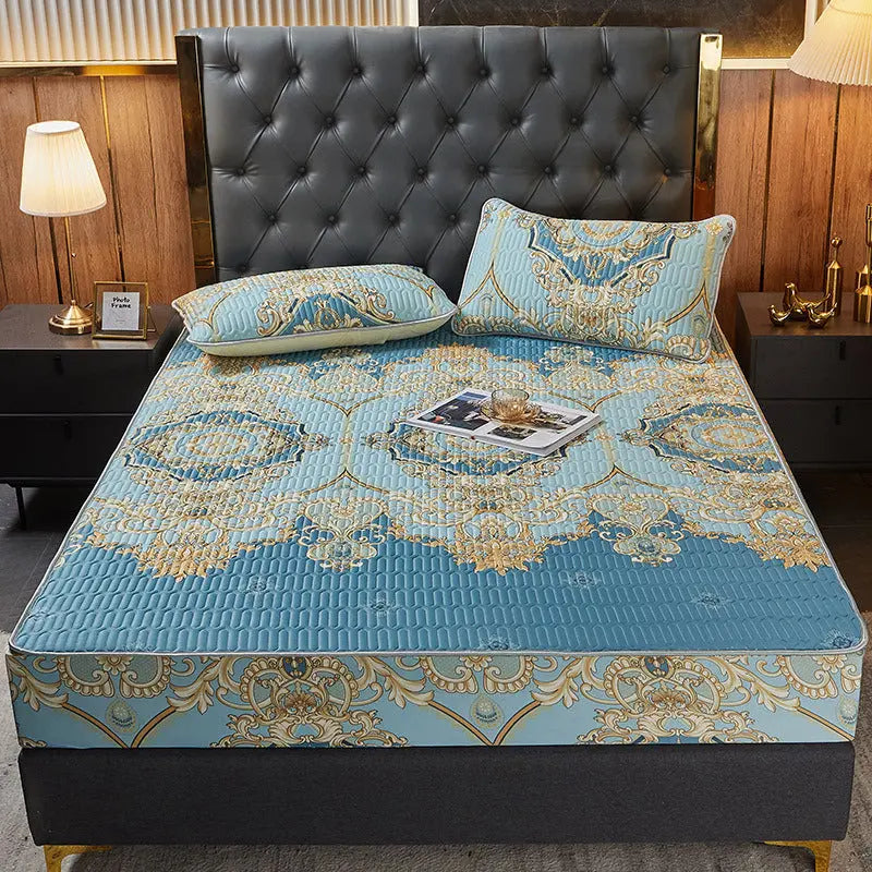 Housse Matelas Latex Moderne SIMMAX Rich Blue-90x200cmTwo pieces