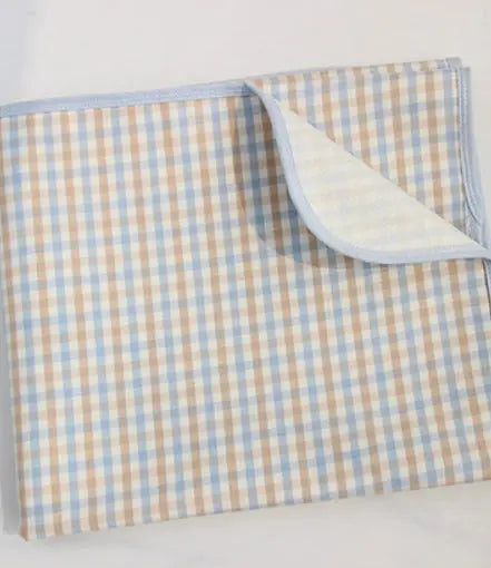 Housse Matelas à Langer Ramie GILO Blue-70x90cm