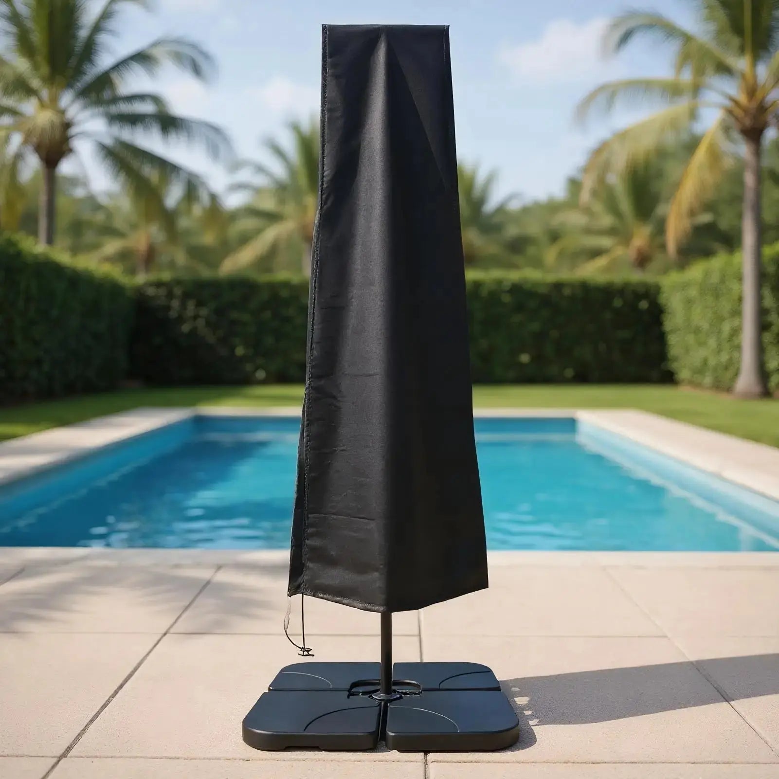 Housse Parasol Déporté Imperméable ZIPLA Housse de France
