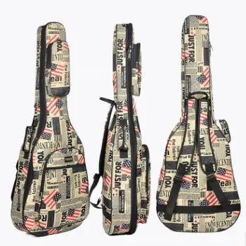 Housse Pour Guitare Oxford Résistante SONARO Flag map-40 41