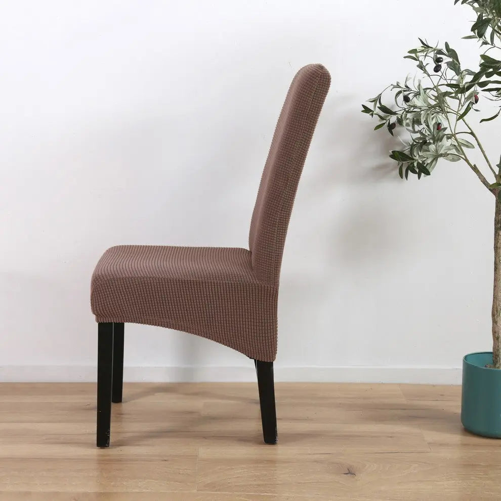 Housse Protection Chaise Extensible LUMERA Camel