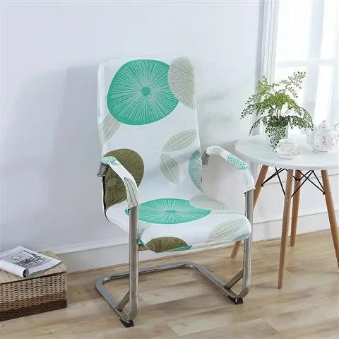 Housse Protection Chaise Moderne AIFAN 1White medium