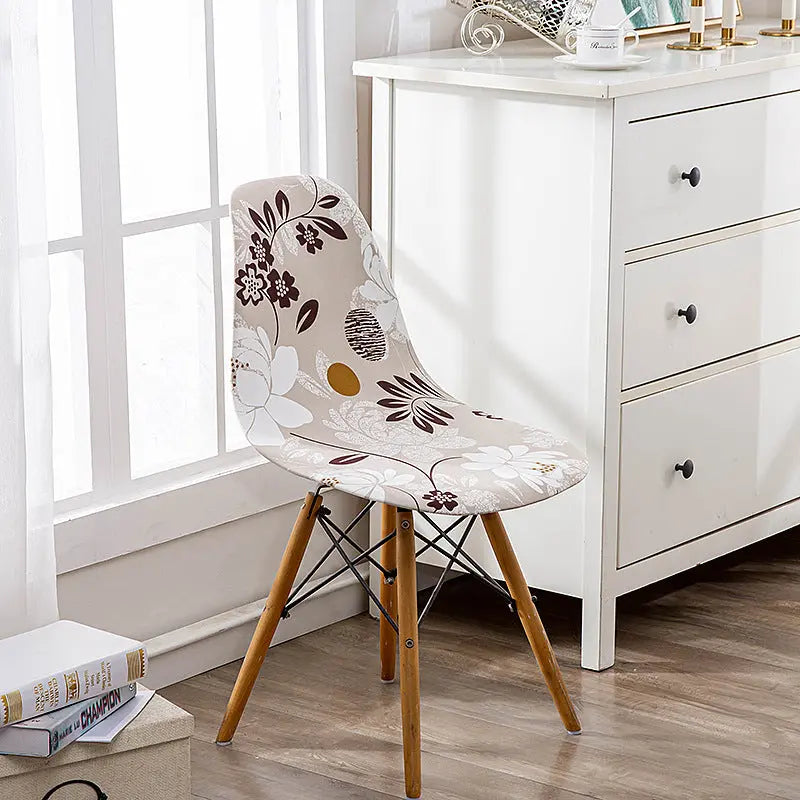 Housse Protection Chaise Moderne LYRIA Pollen Family-Average Size Universal