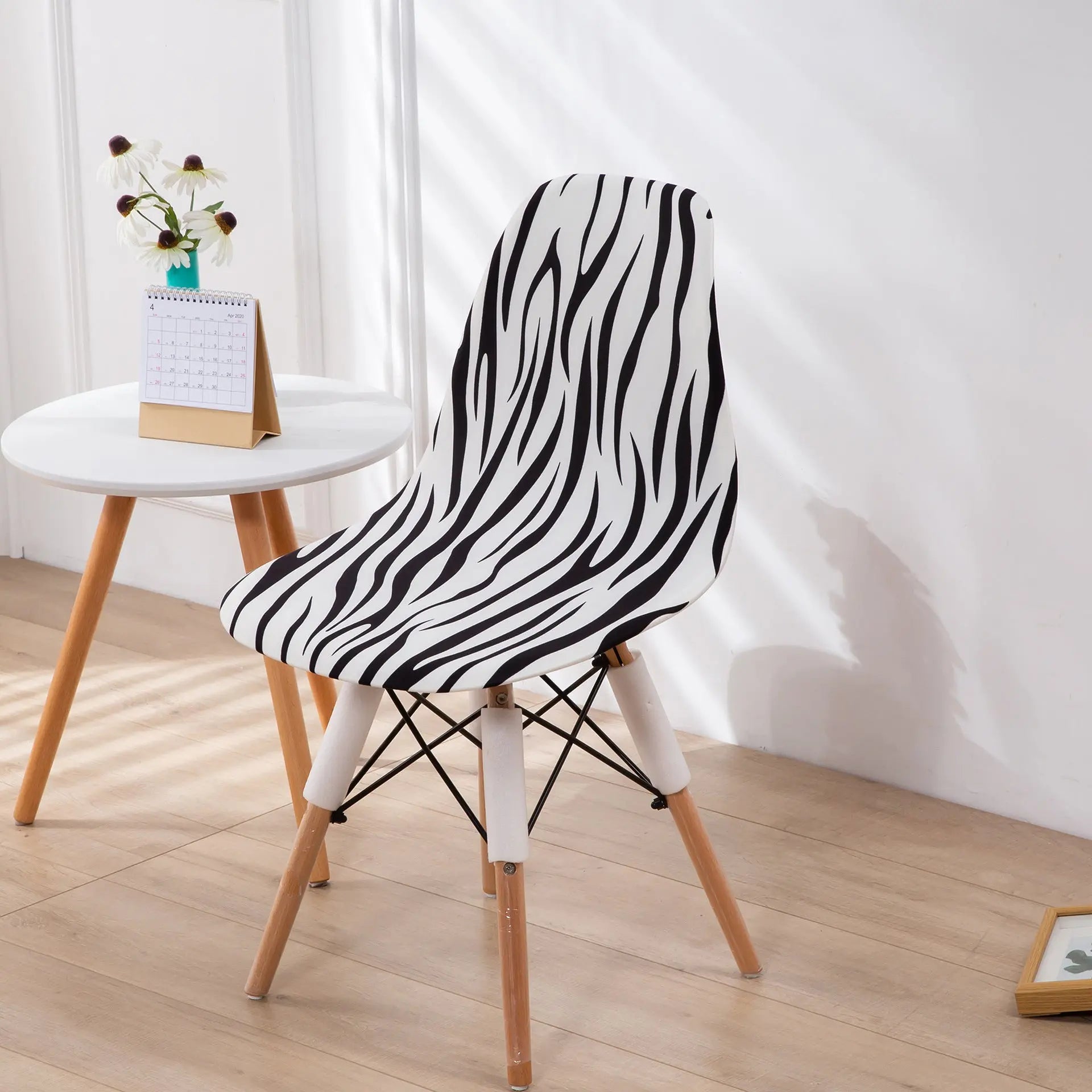 Housse Protection Chaise Moderne ZEBRA Zebra