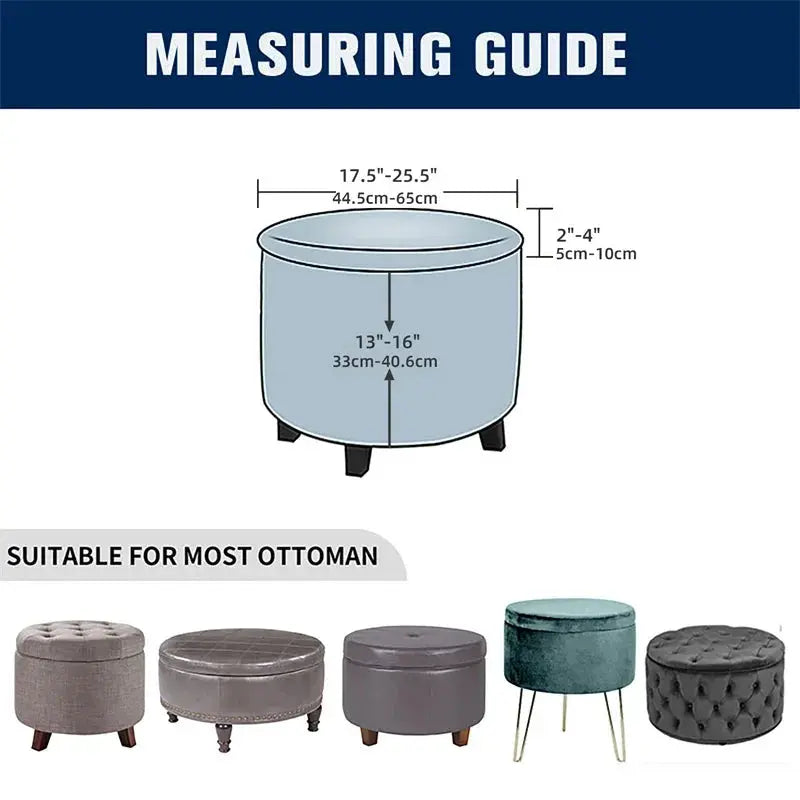 Housse Repose Pied Élastique Respirante **ZANTAR** Housse de France