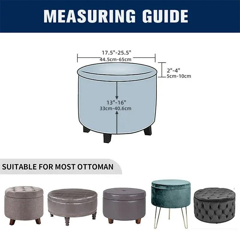 Housse Repose Pied Élastique Respirante **ZANTAR** Housse de France