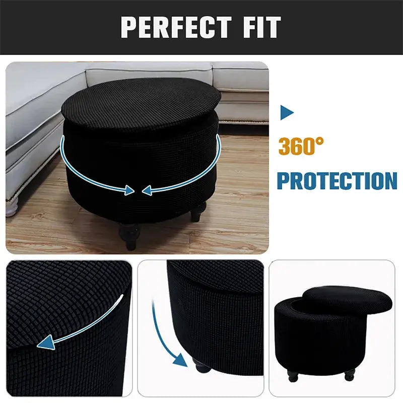 Housse Repose Pied Élastique Respirante **ZANTAR** Housse de France