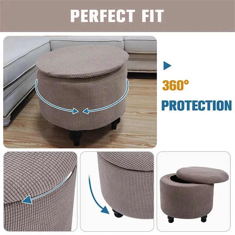 Housse Repose Pied Élastique Respirante **ZANTAR** Housse de France