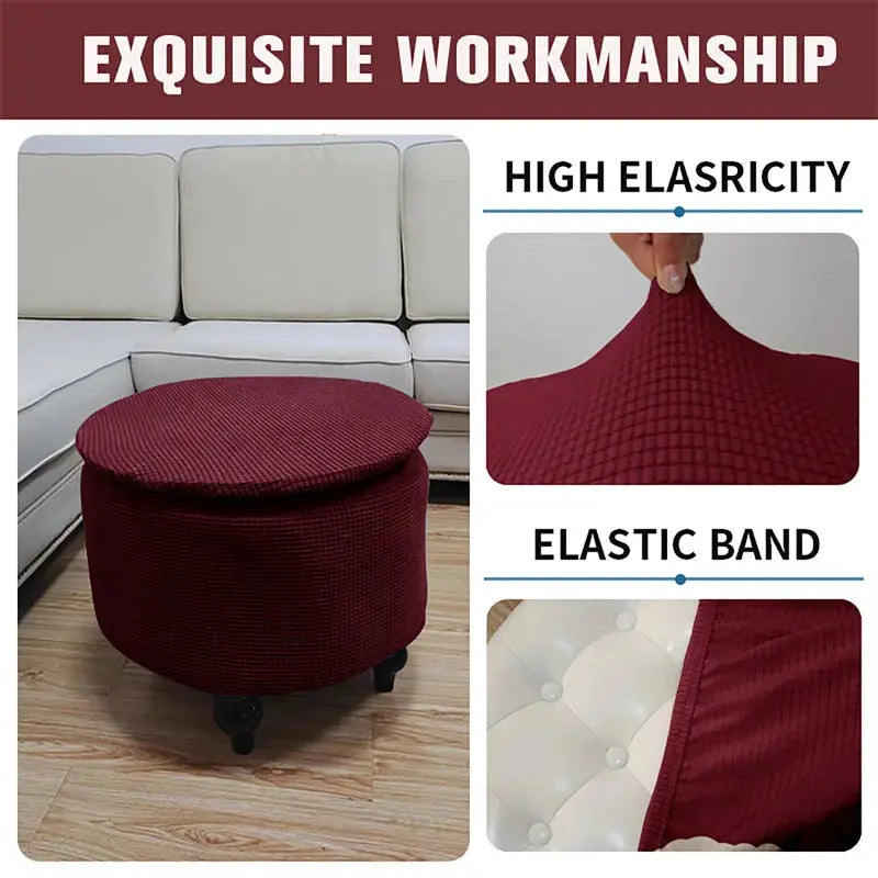 Housse Repose Pied Élastique Respirante **ZANTAR** Housse de France