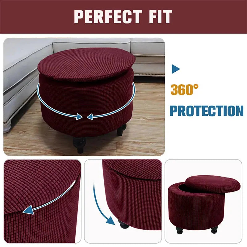 Housse Repose Pied Élastique Respirante **ZANTAR** Housse de France