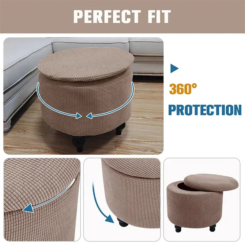 Housse Repose Pied Élastique Respirante **ZANTAR** Housse de France