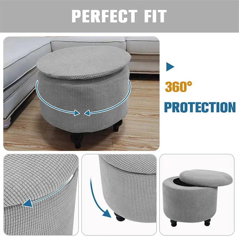 Housse Repose Pied Élastique Respirante **ZANTAR** Housse de France