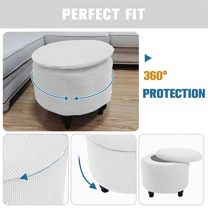 Housse Repose Pied Élastique Respirante **ZANTAR** Housse de France