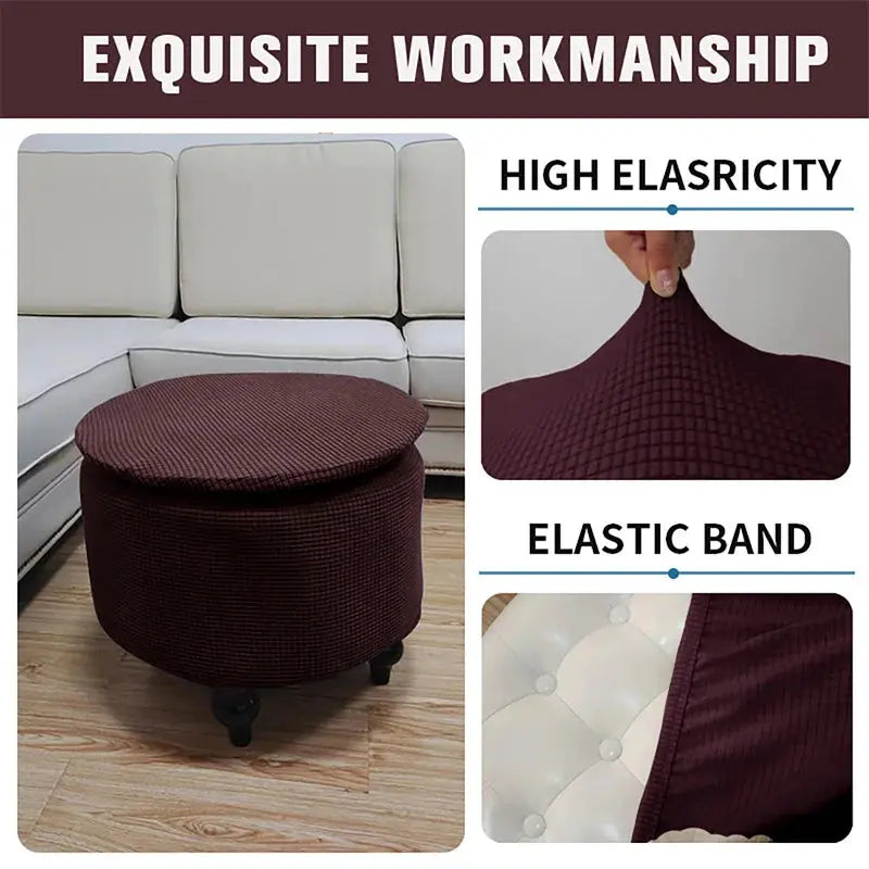 Housse Repose Pied Élastique Respirante **ZANTAR** Housse de France