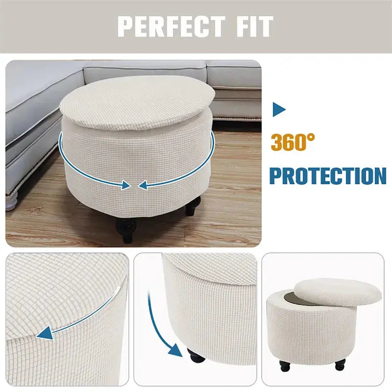 Housse Repose Pied Élastique Respirante **ZANTAR** Housse de France