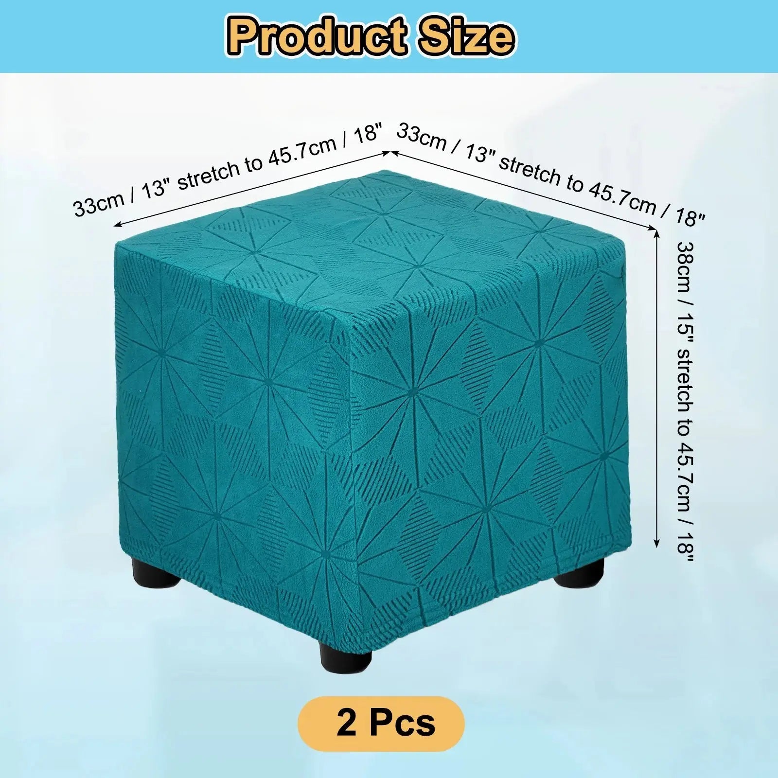 Housse Repose-Pied Extensible JACQUO Housse de France