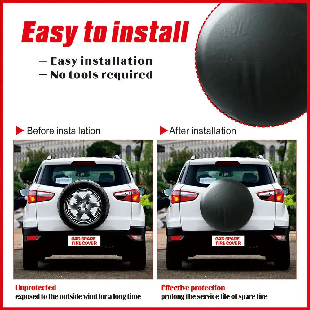 Housse Roue De Secours PVC Étanche FLEXIO Housse de France