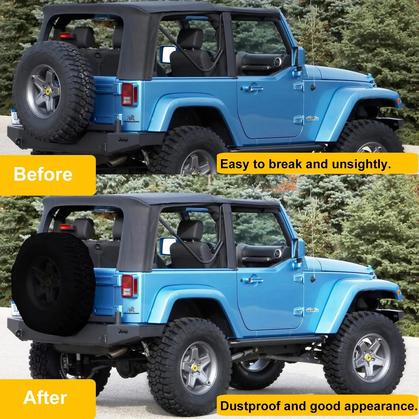 Housse Roue Imperméable OXFORA Housse de France