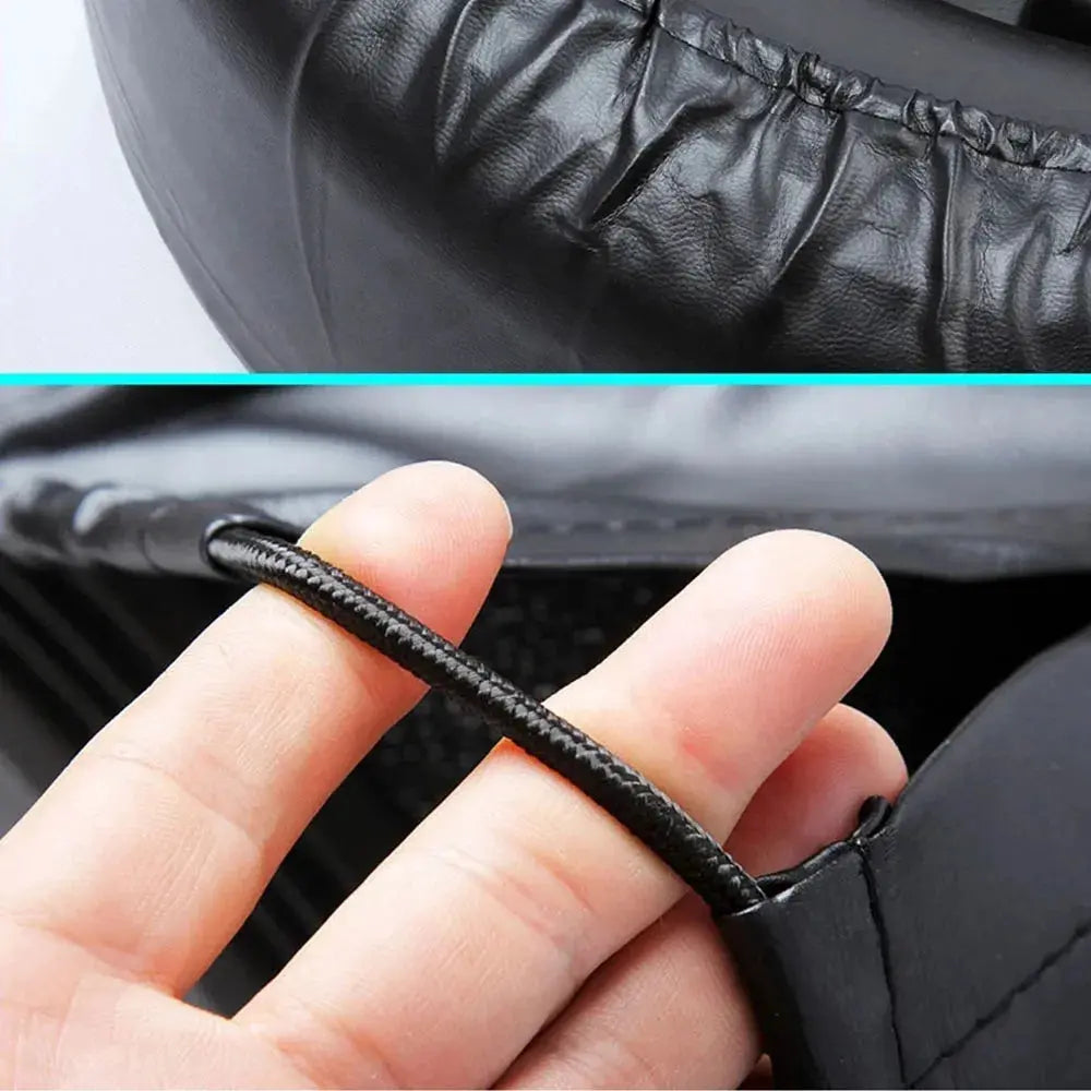 Housse Roue Secours Cuir Élegant SUZIO Housse de France