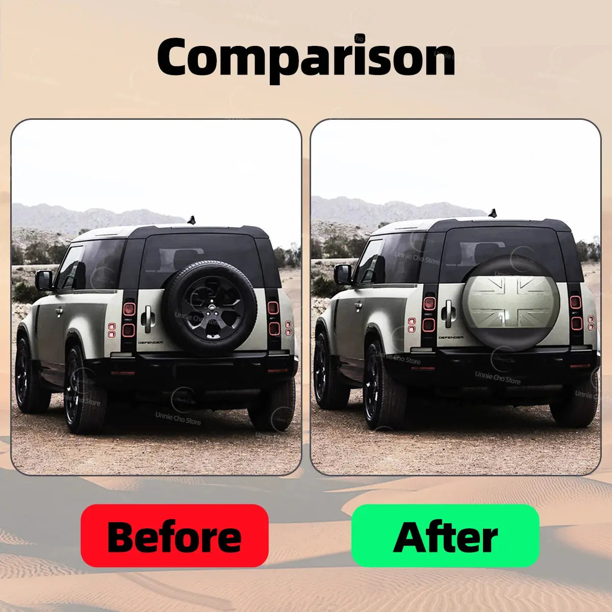 Housse Roue Secours Design DEFENIX Housse de France