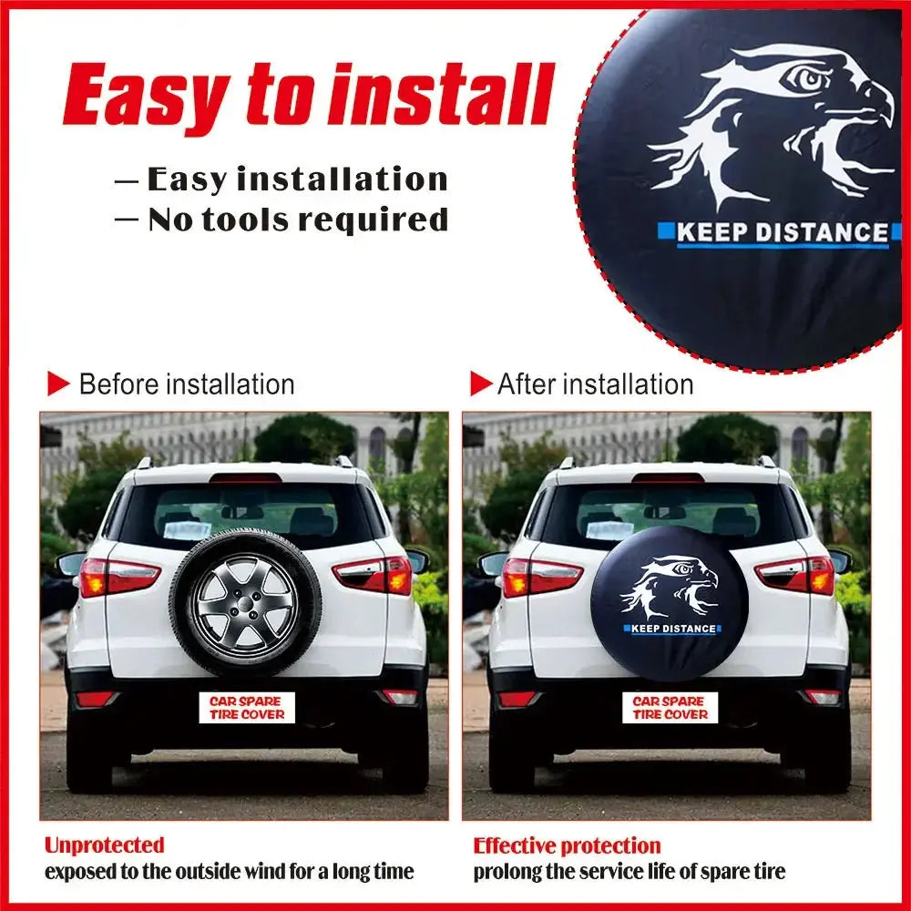 Housse Roue Secours PVC Protectiva Housse de France