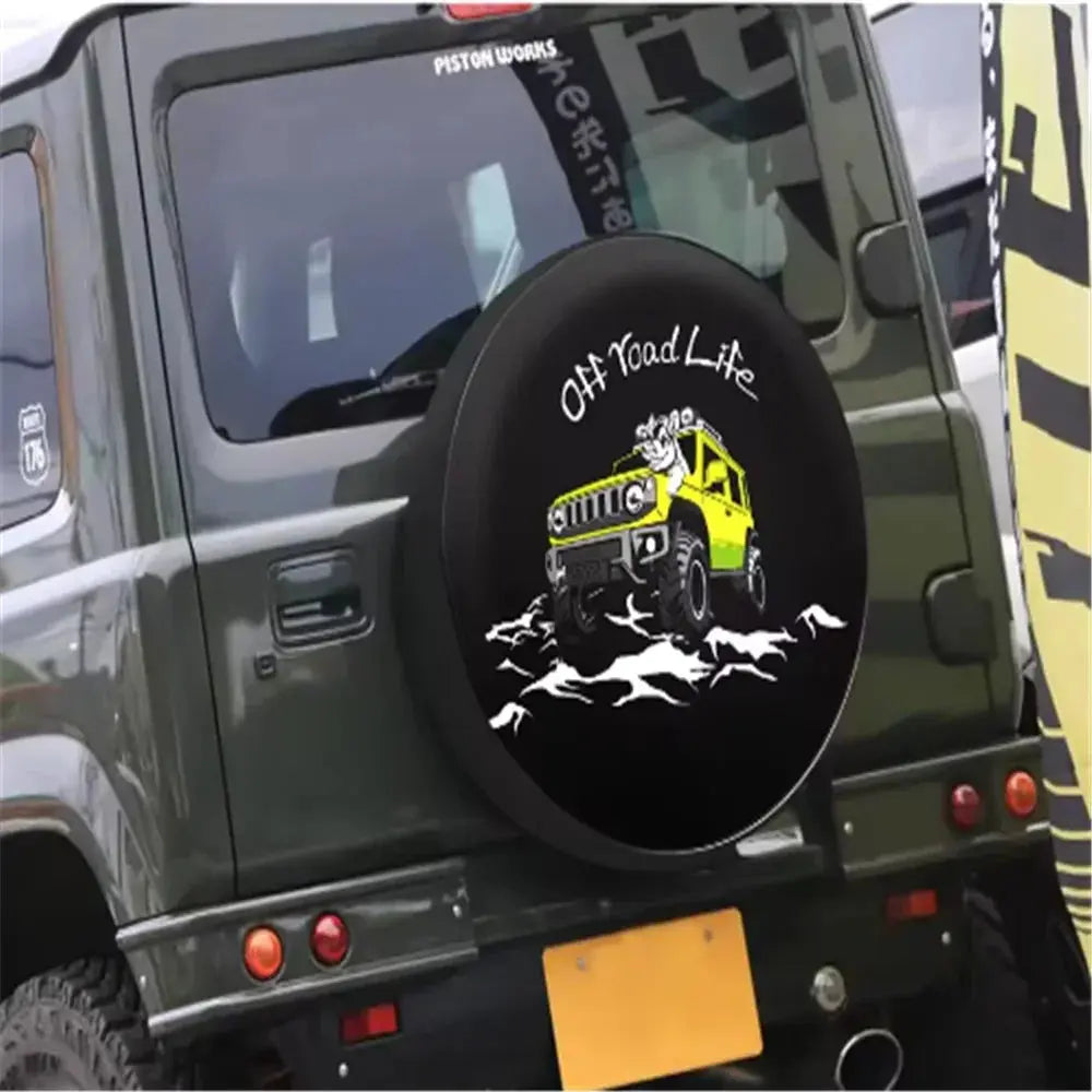 Housse Roue de Secours Cuir PU SAVION Housse de France