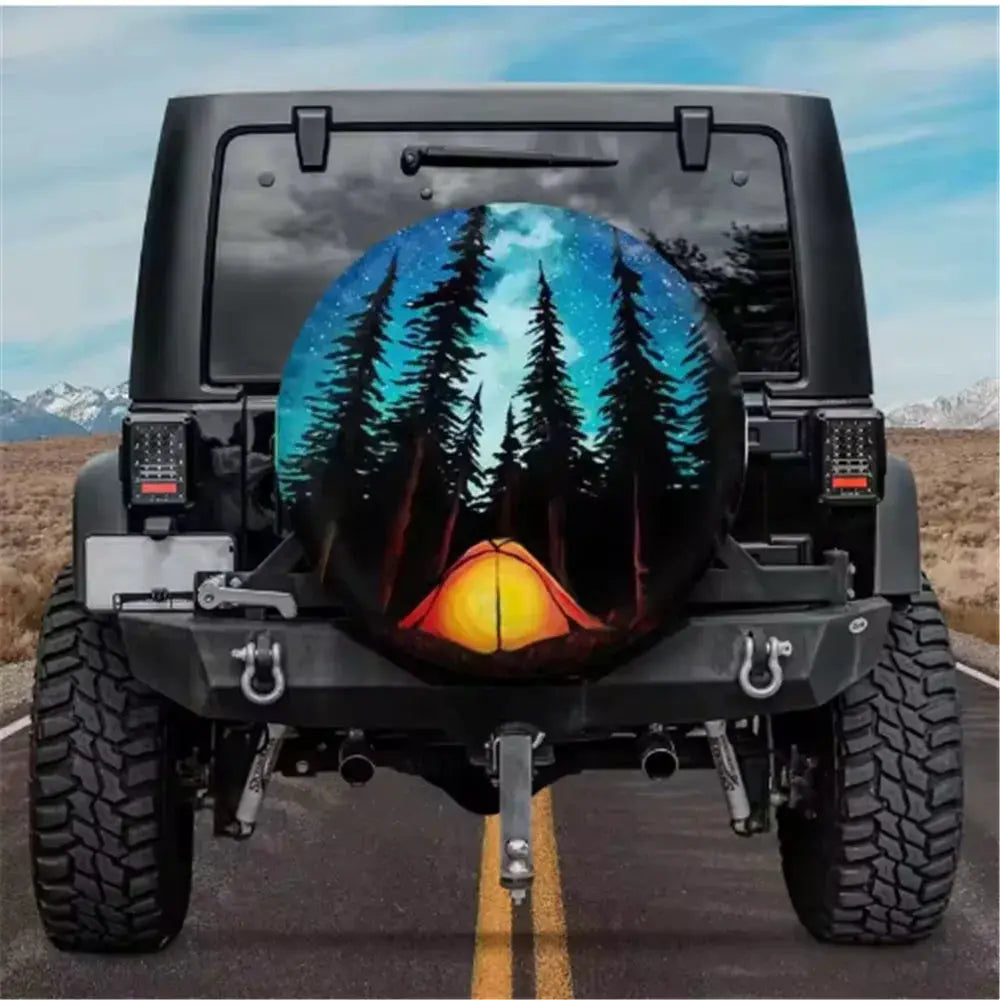 Housse Roue de Secours Cuir PU SAVION Housse de France