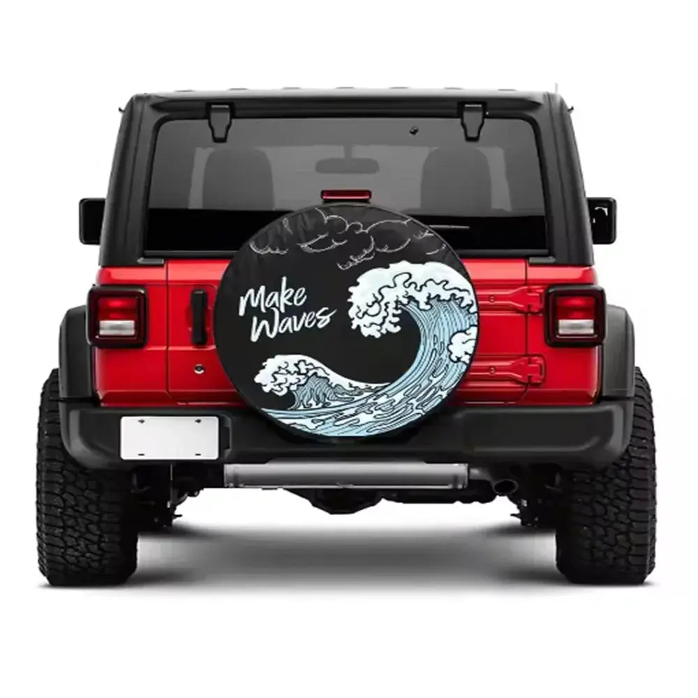 Housse Roue de Secours Cuir PU SAVION Housse de France