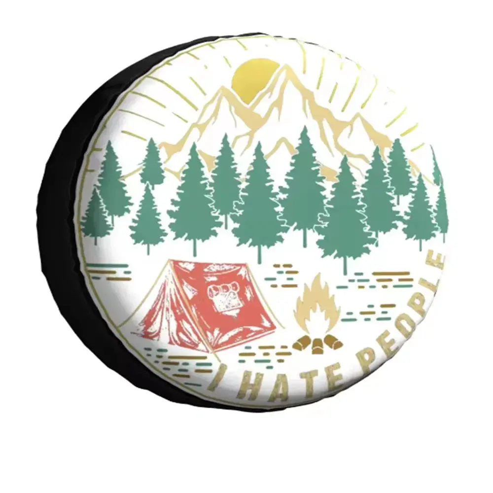 Housse Roue de Secours Cuir PU SAVION Housse de France