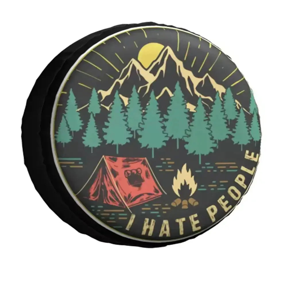 Housse Roue de Secours Cuir PU SAVION Housse de France