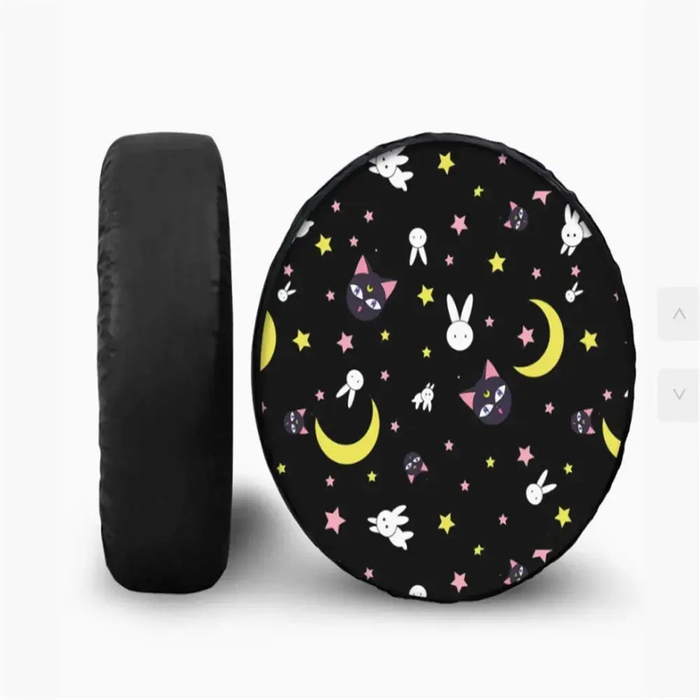 Housse Roue de Secours Cuir PU SAVION Housse de France