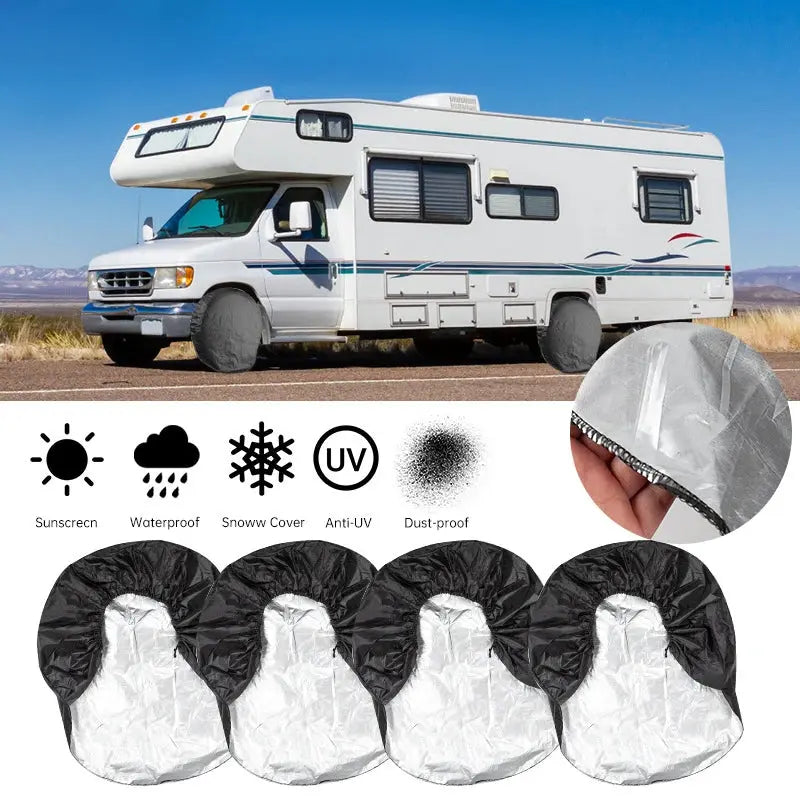 Housse Roue de Secours Imperméable SOLARIX Housse de France