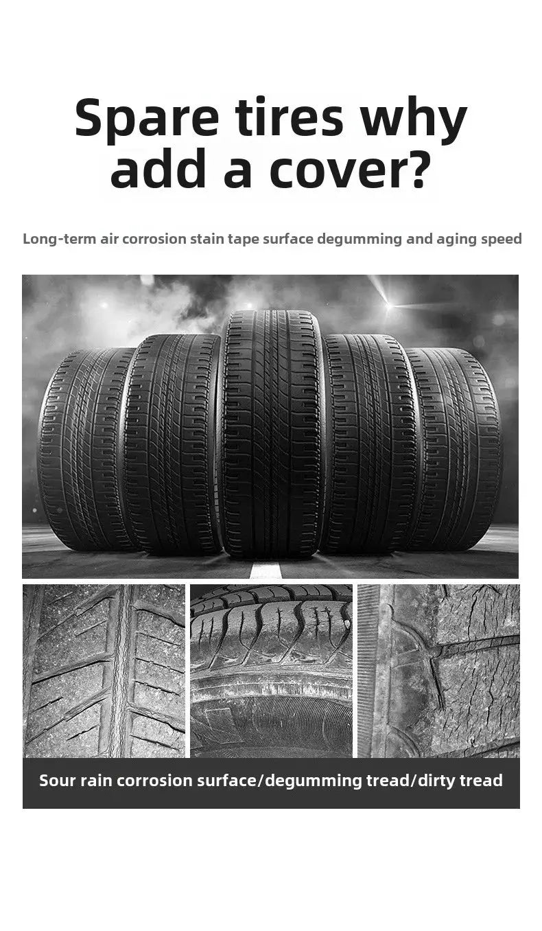 Housse Roue de Secours Imperméable SOLARIX Housse de France