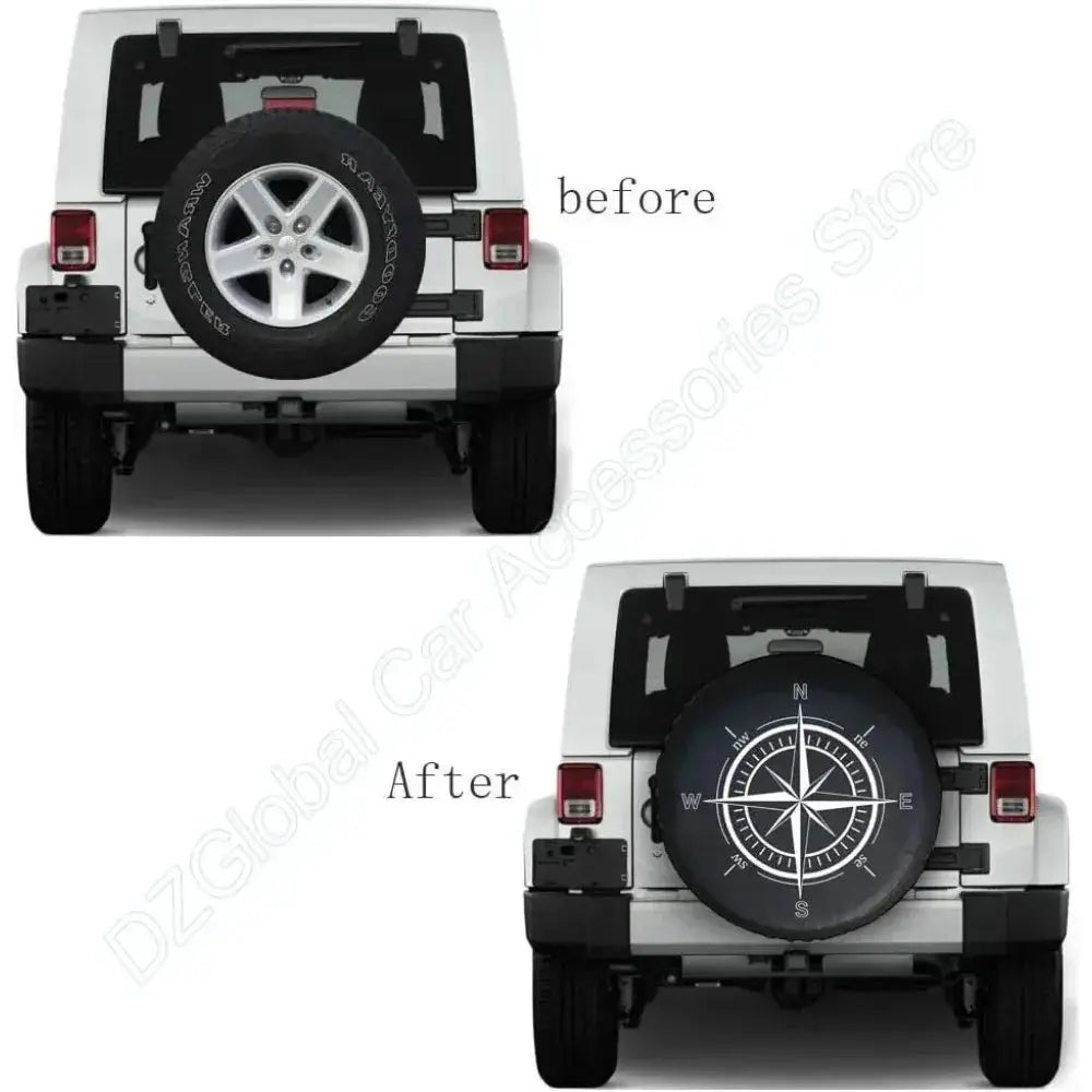 Housse Roue de Secours Polyester AZURON Housse de France