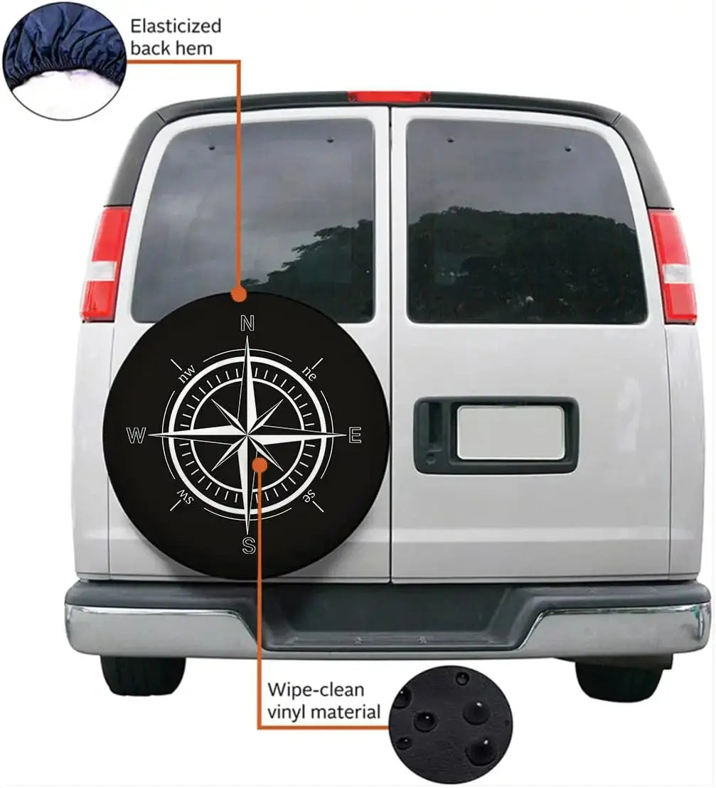 Housse Roue de Secours Polyester AZURON Housse de France