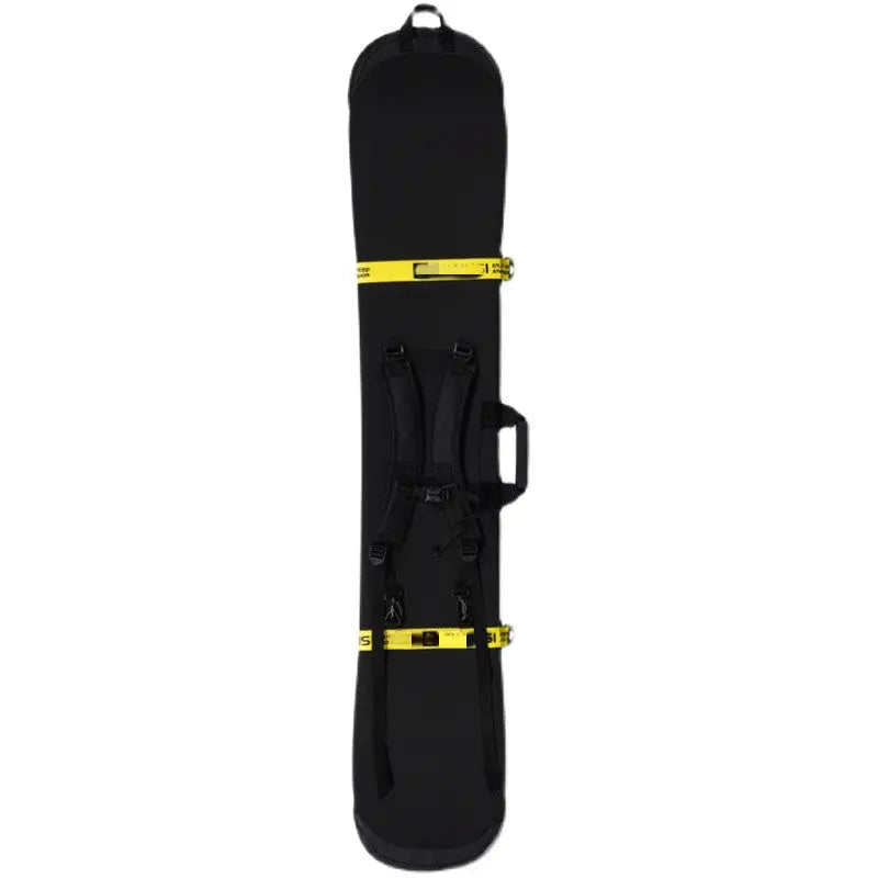 Housse Snowboard Imperméable DIVARO Black Yellow Ribbon-Single shoulder-80CM to 89CM
