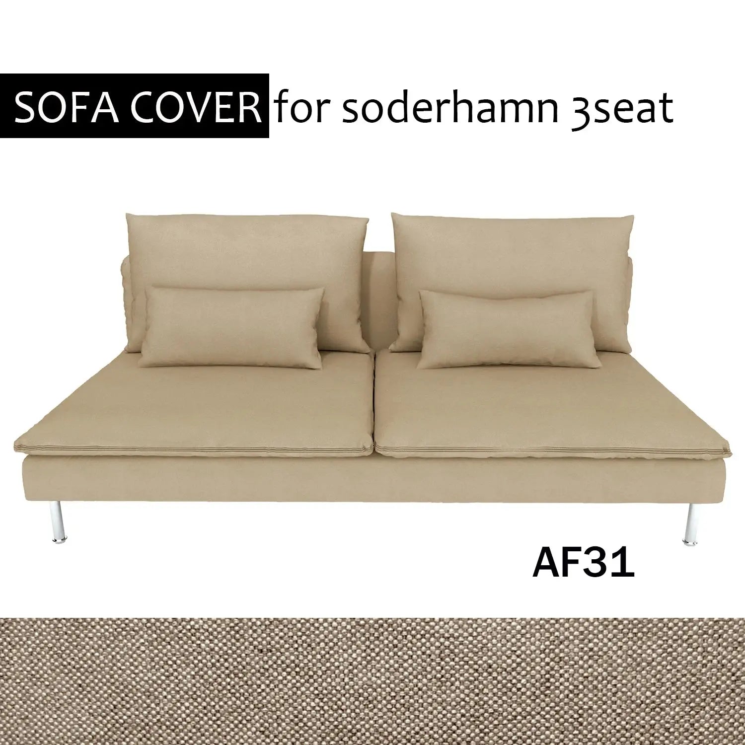 Housse Soderhamn Moderne CREZIA Housse de France