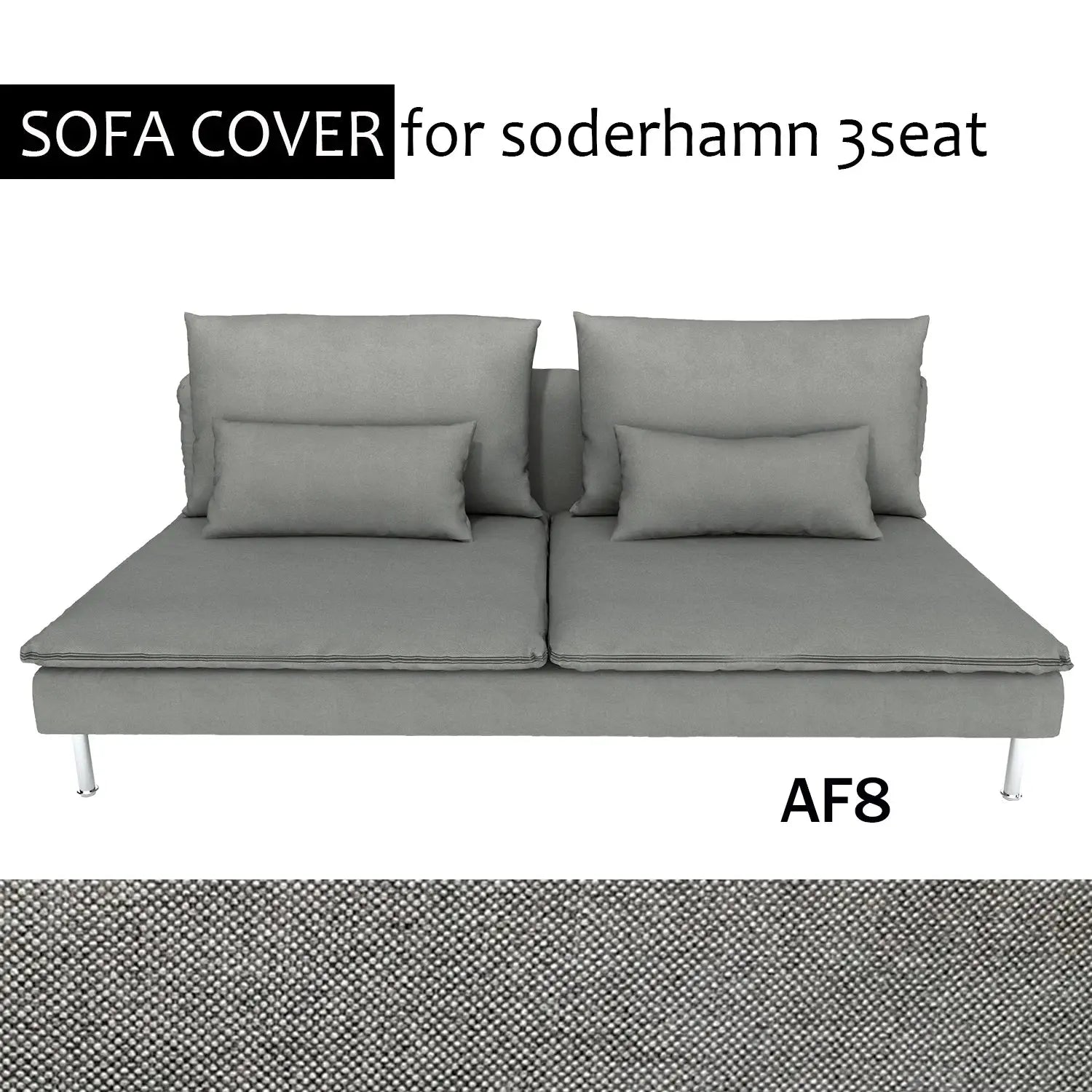 Housse Soderhamn Moderne CREZIA Housse de France