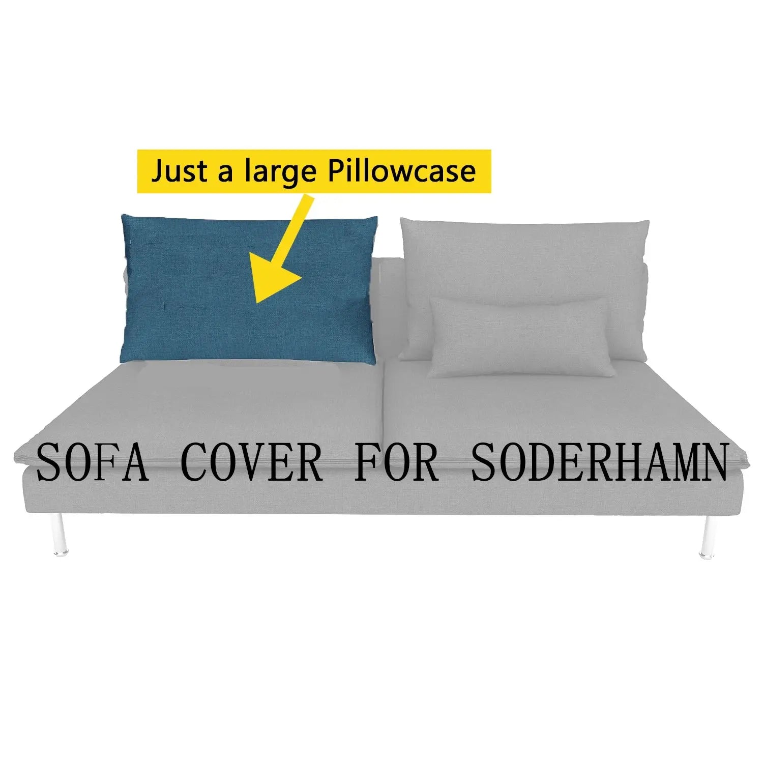 Housse Soderhamn Moderne CREZIA Housse de France