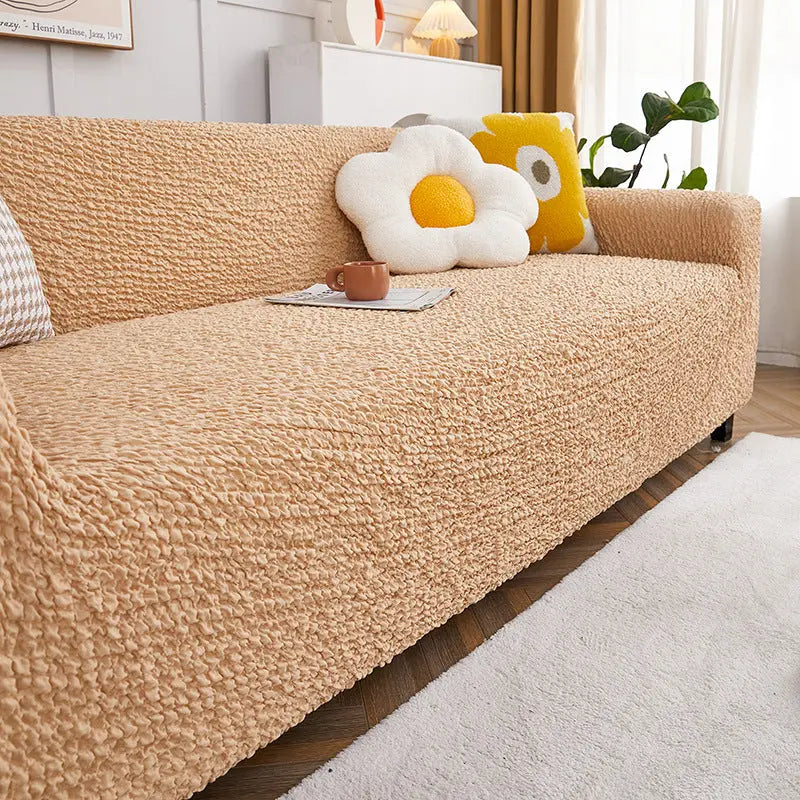 Housse Soderhamn Moderne Polyester EVOLI Linen Yellow-Double