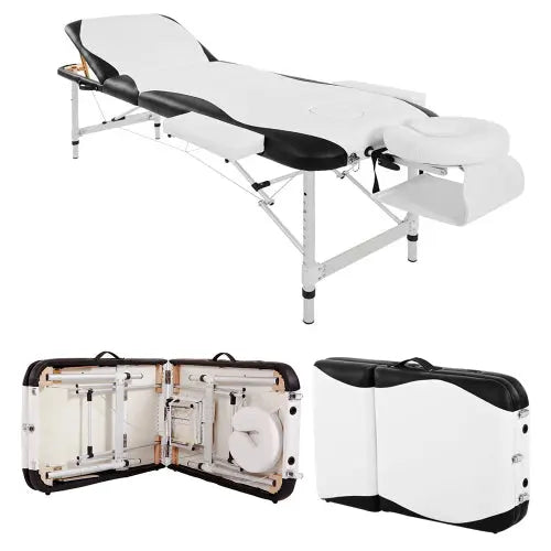 Housse Table De Massage Aluminum Confort LORMI White