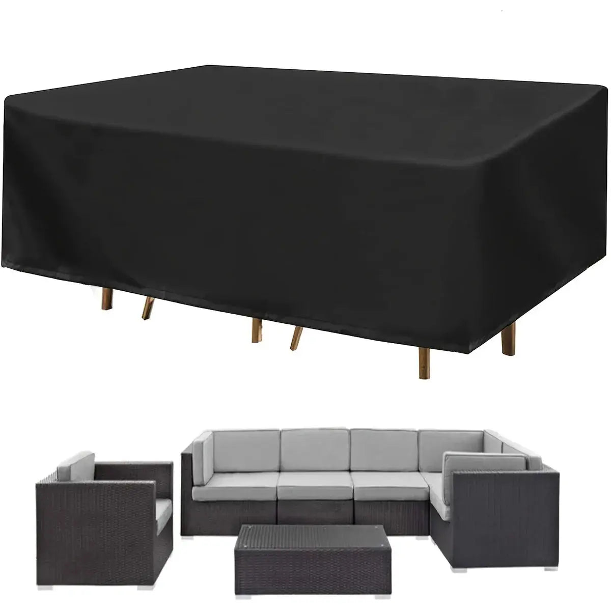 Housse Table Jardin Imperméable SHIVO Housse de France