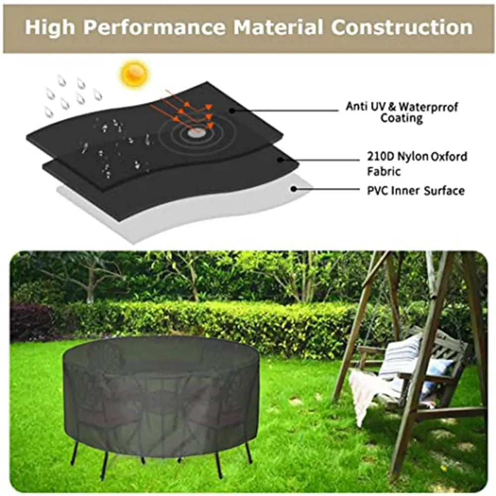 Housse Table Jardin Imperméable SOLAAR Housse de France