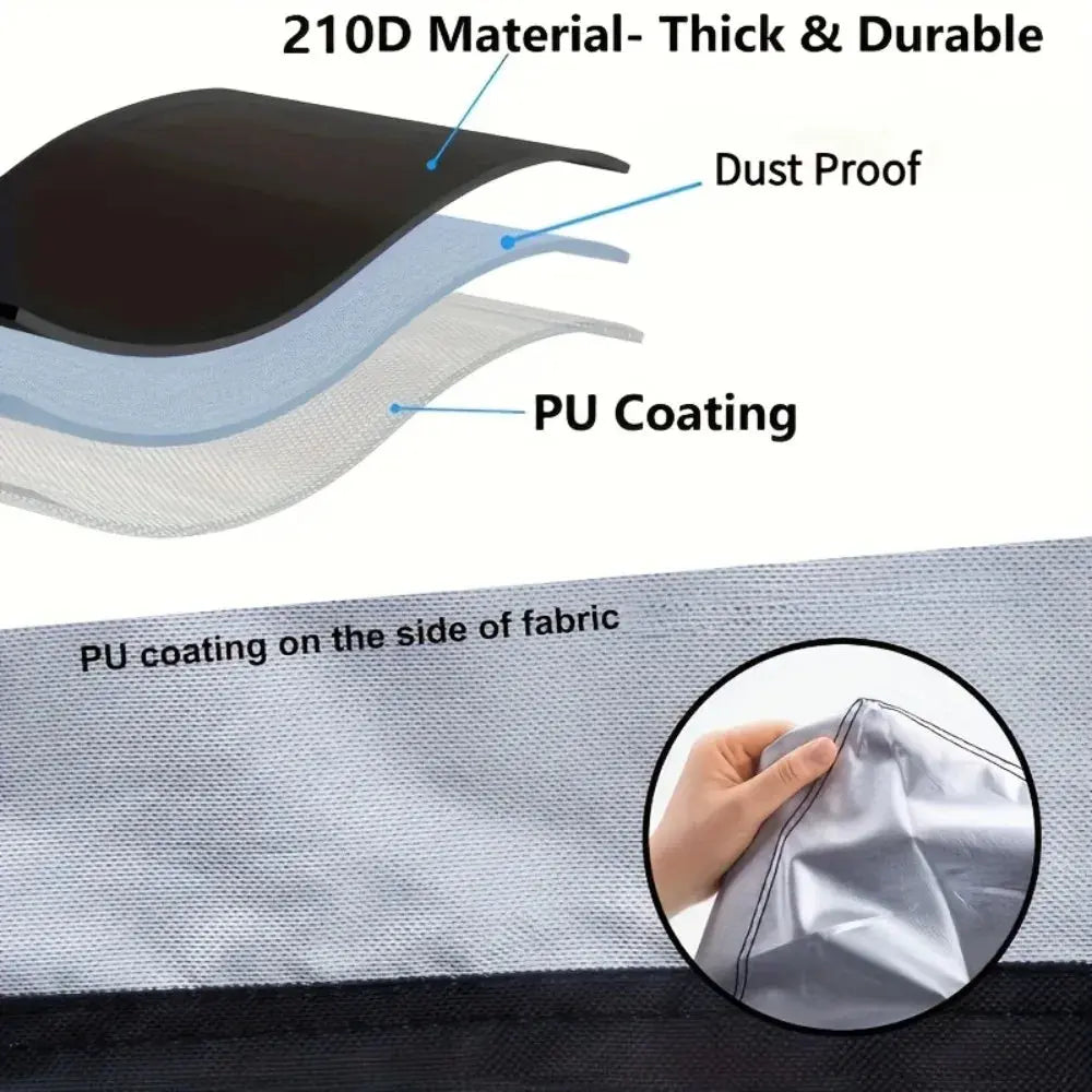 Housse Table Jardin Polyester Élégante NOVARA Housse de France