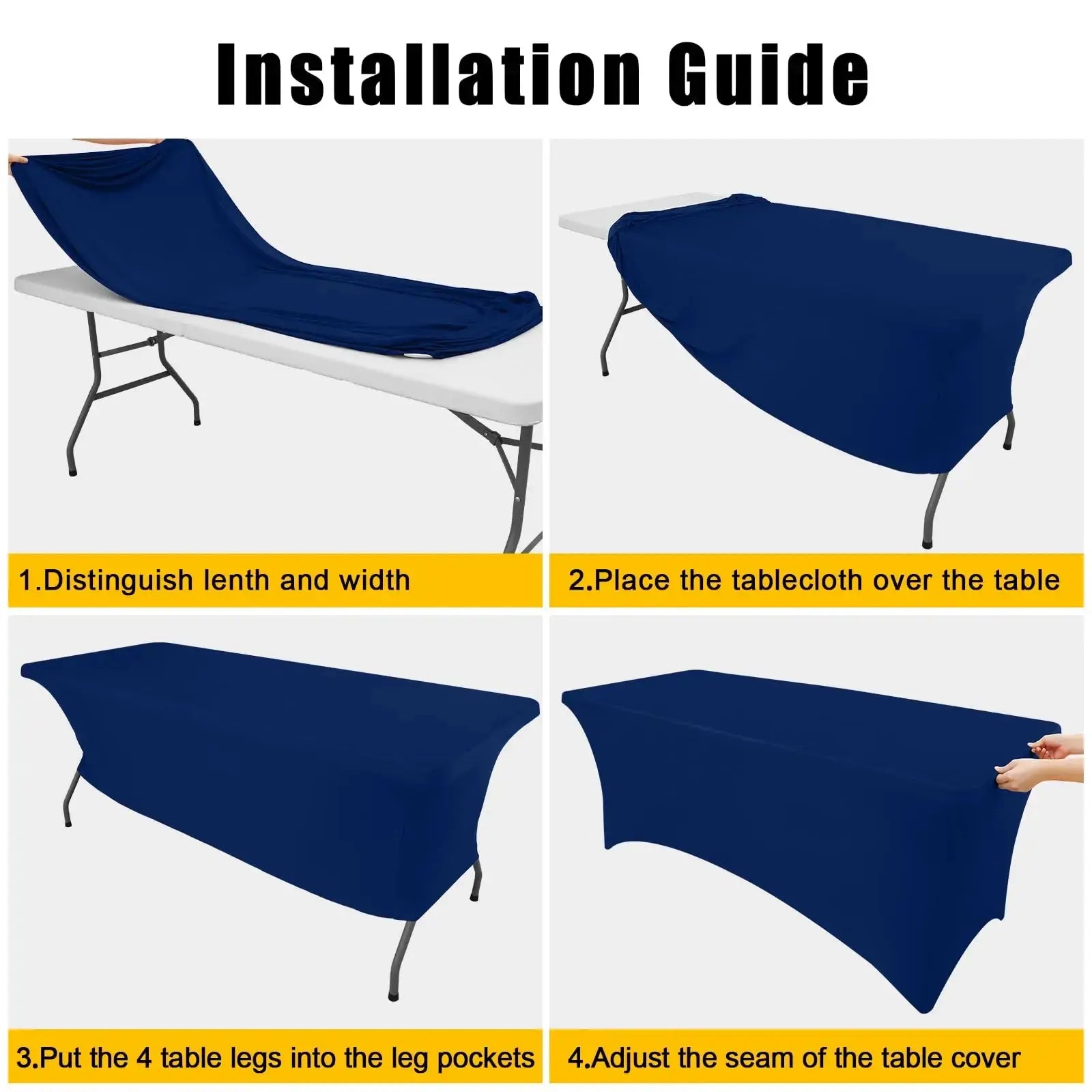 Housse Table Mange Debout Extensible OLIVIA Housse de France