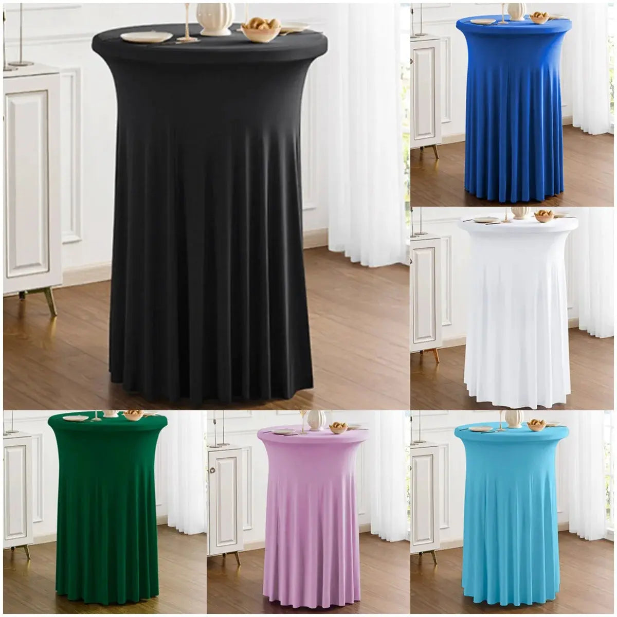 Housse Table Mange Debout Moderne LUMINA Housse de France